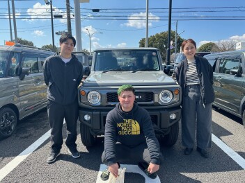 ジムニーご納車させていただきました！